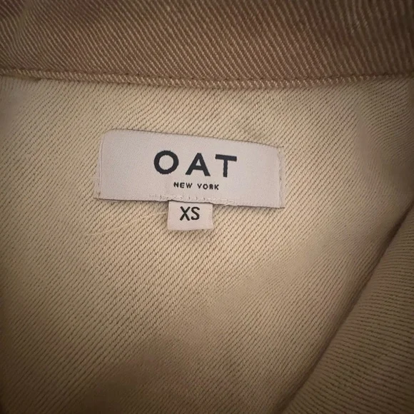 OAT Women's Tan Jean Jacket - Picture 2 of 3